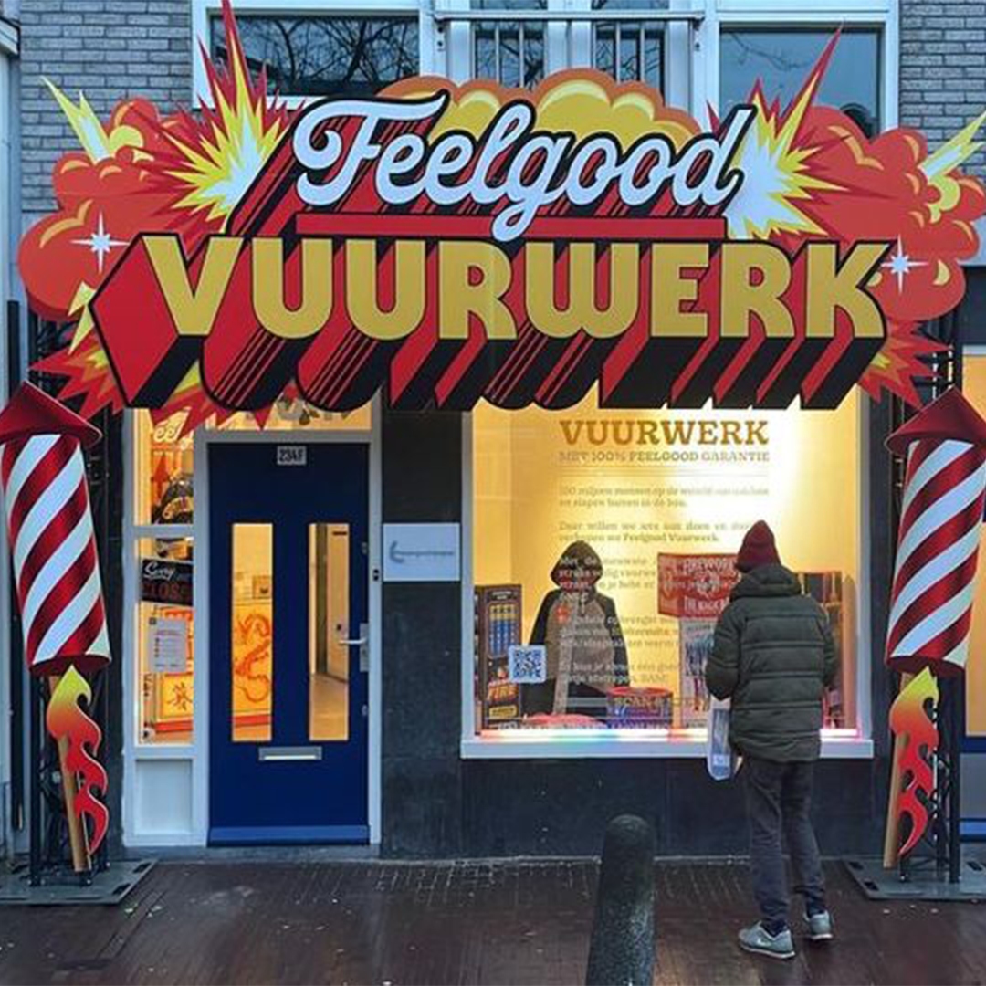 Feelgood Vuurwerk pop-up shop
